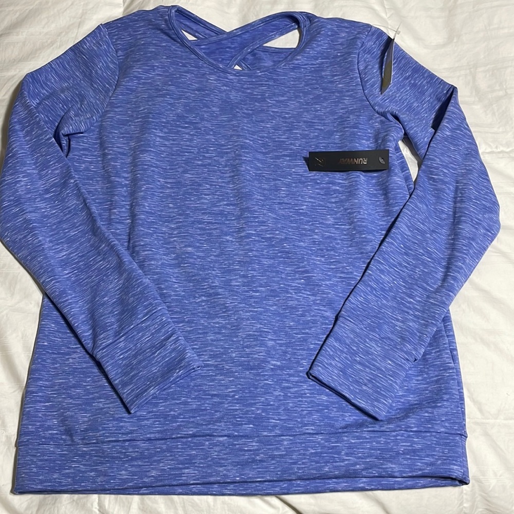 NWT Runway Girls Active Sweatshirt - Kids Stitch Fix Size XL Crisscross Back